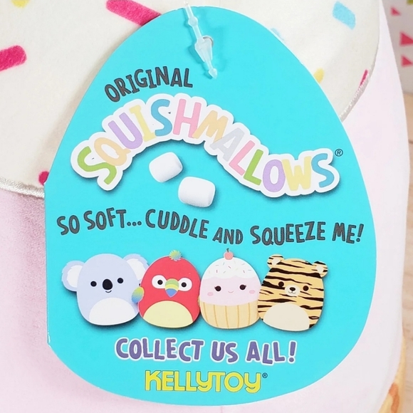 Squishmallow Clara the Cupcake 12" UltraSoft Stuffed Food Squad Toy Plush NWT - Picture 5 of 6